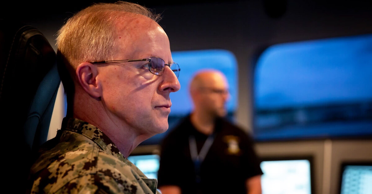 Daryl Caudle. The Navy admiral is planning to focus on a number of emerging technologies as chief of naval operations.