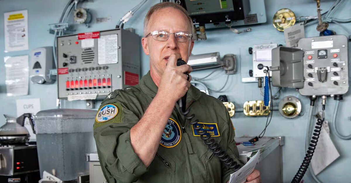 Daryl Caudle. The new chief of naval operations is a lifelong submariner.