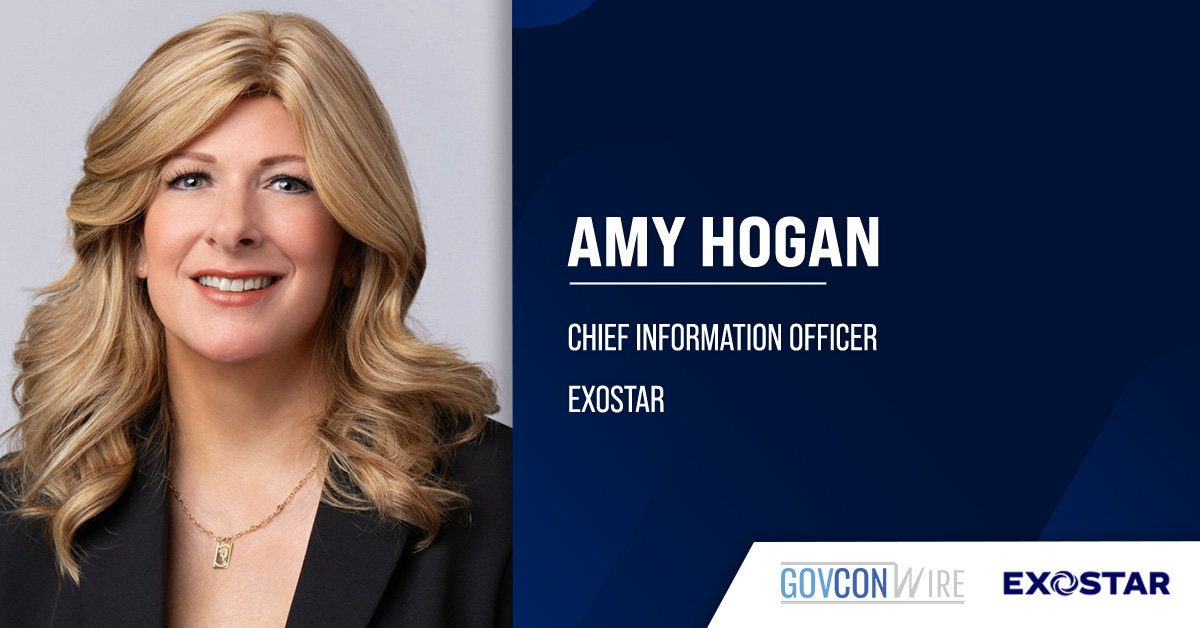 Exostar CIO Amy Hogan.  Exostar has promotes longtime executive Amy Hogan to chief information officer.