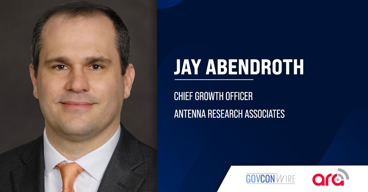 Jay Abendroth. The defense electronics executive has joined ARA as chief growth officer.