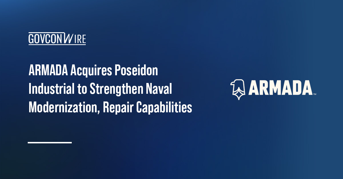 ARMADA Acquires Poseidon Industrial to Strengthen Naval Modernization, Repair Capabilities ARMADA Parent logo. ARMADA has acquired Poseidon Industrial.