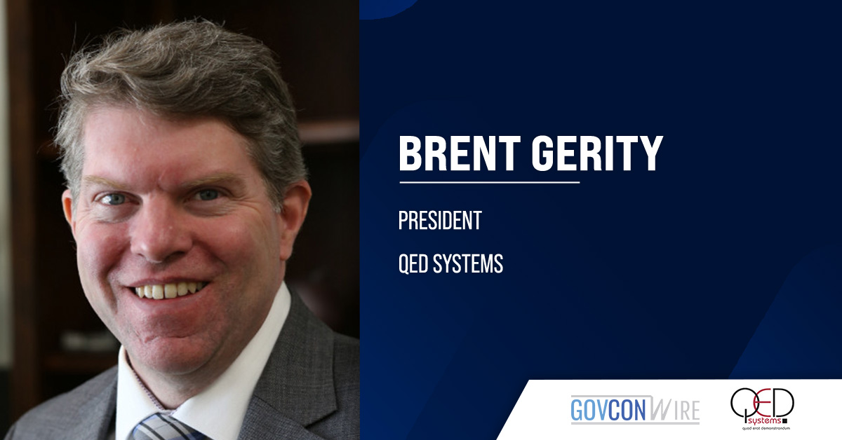 Brent Gerity. Peerless Technologies named Brent Gerity as president of QED Systems.