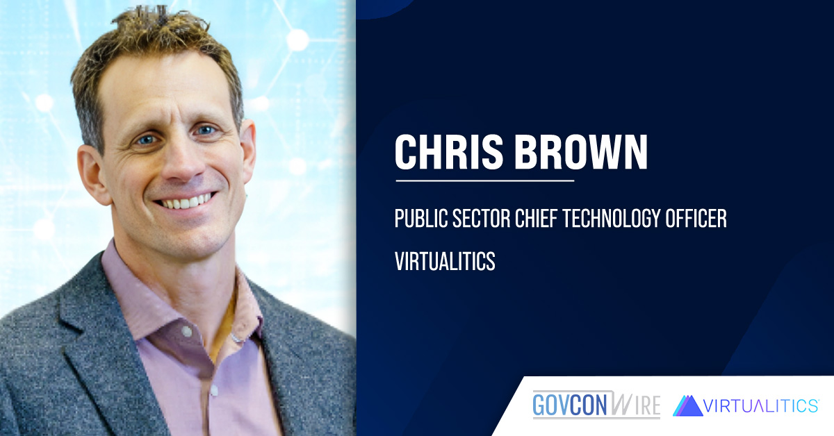 Chris Brown. Virtualitics appoints Chris Brown as public sector chief technology officer.