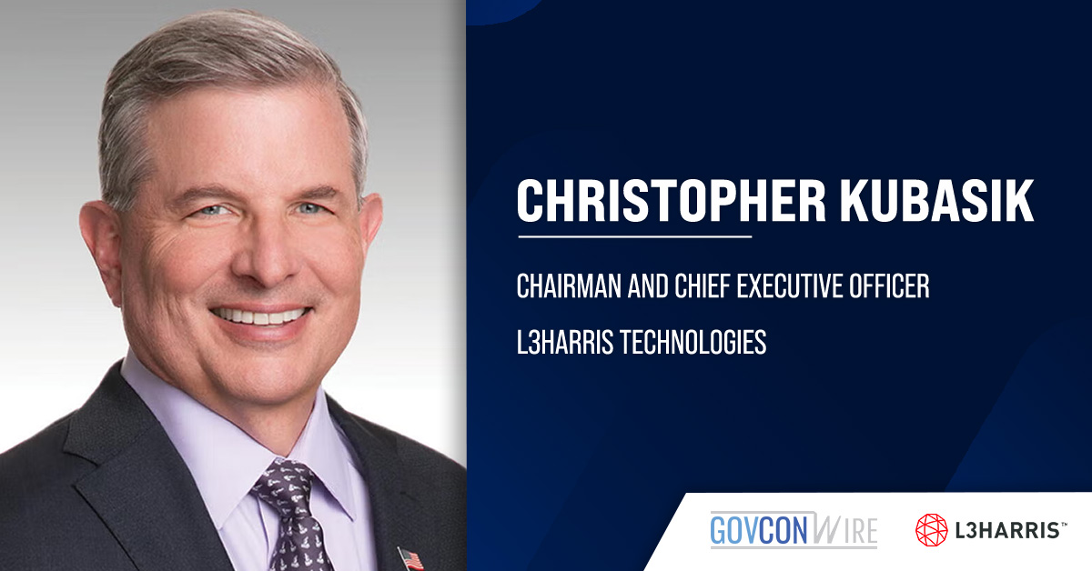 Christopher Kubasik. The L3Harris CEO commented on DOW’s plan to invest $1 billion in the company’s new missile business.