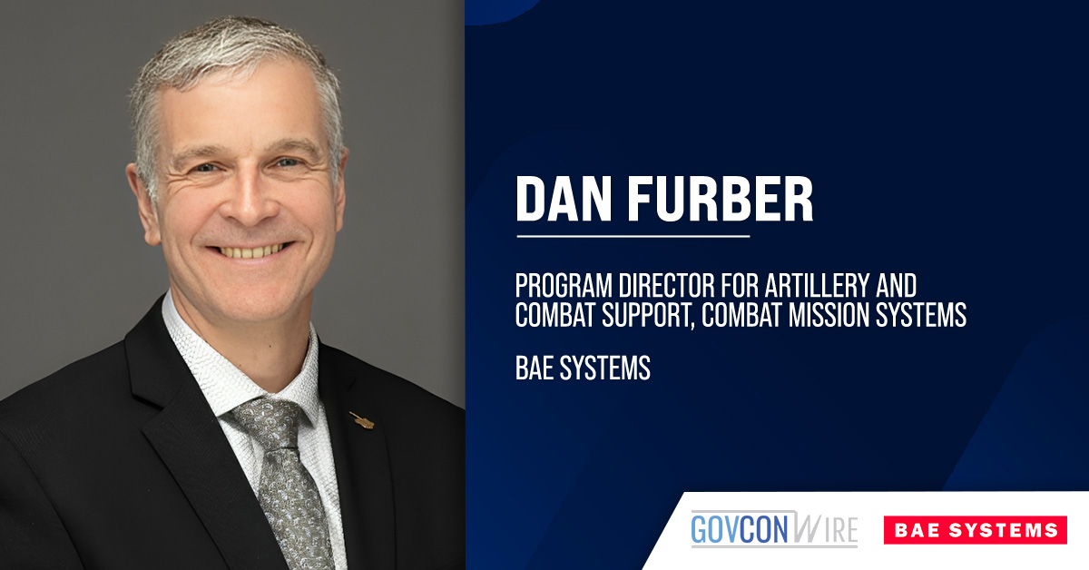 BAE Systems Program Director Dan Furber. The U.S. Army awarded BAE Systems a contract for M109A7 Paladin Howitzers.