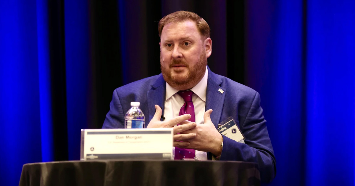 Dan Morgan. The DOT chief technology officer discussed case management on a Digital Transformation Summit panel put on by Potomac Officers Club.