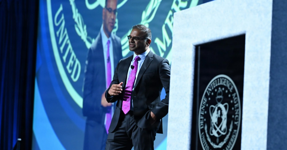Edacheril Mathew. Mathew is the CIO of DIA