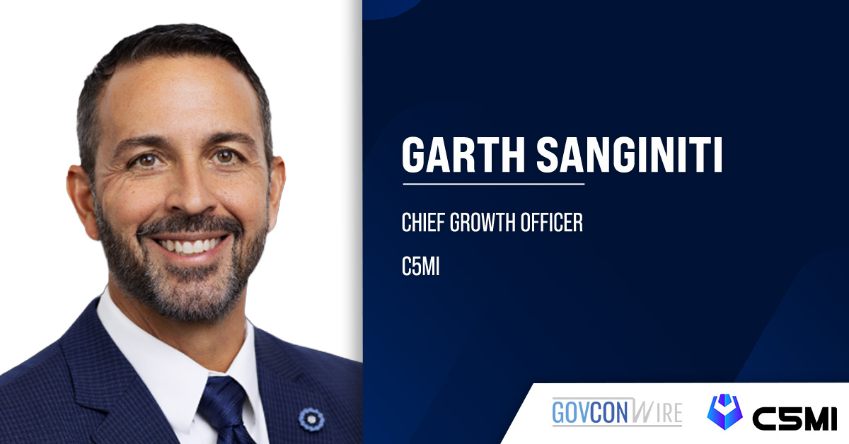 C5MI Promotes Garth Sanginiti to Chief Growth Officer C5MI CGO Garth Sanginiti. C5MI has promoted Garth Sanginiti to chief growth officer.