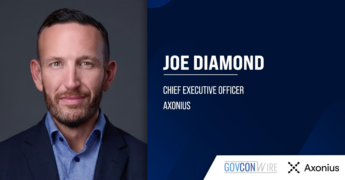 Joe Diamond. Axonius named Joe Diamond CEO.