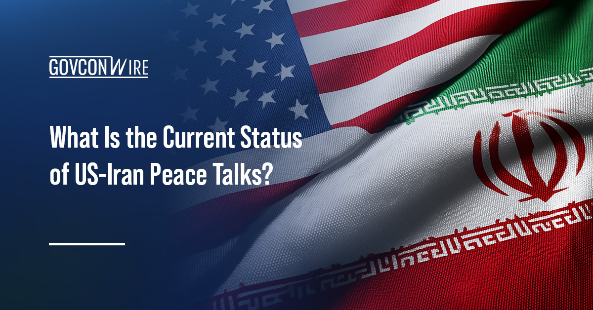 What Is the Current Status of US-Iran Peace Talks? U.S. and Iran flags. The U.S. and Iran have signed a preliminary peace agreement.