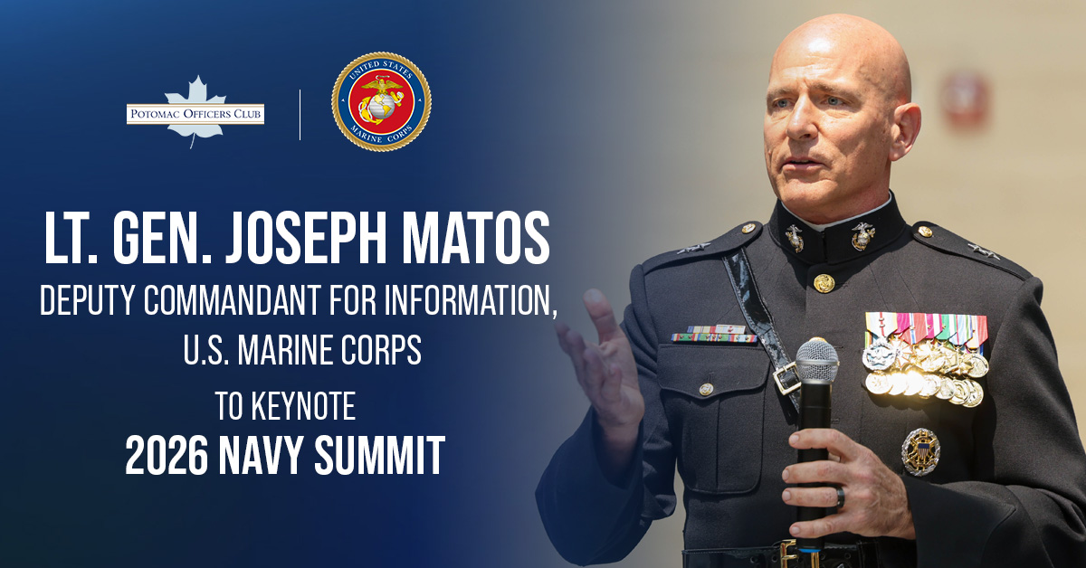 USMC Deputy Commandant for Information to Discuss Cyber Operations at 2026 Navy Summit Lt. Gen. Joseph Matos. The USMC deputy commandant for information will keynote the 2026 Navy Summit on Aug. 27.