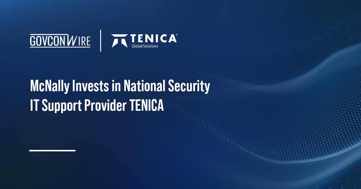 TENICA logo. McNally Capital has made a majority investment in TENICA Global Solutions.