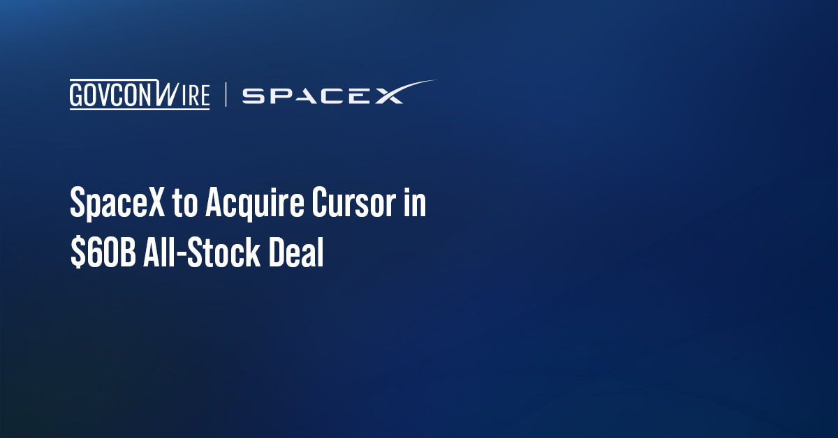 SpaceX logo. SpaceX has agreed to acquire AI coding agent Cursor in an all-stock deal valued at $60 billion.