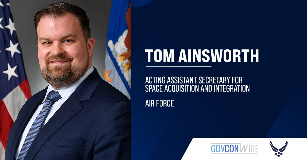 Tom Ainsworth. Ainsworth issued a memo finalizing Space Force's PAEs