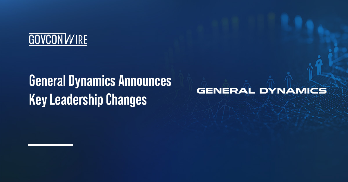 General Dynamics Announces Key Leadership Changes General Dynamics logo. The company has promoted Danny Deep to president and named Dana Maisano controller, effective April 1.