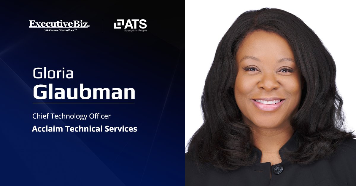 ATS CTO Gloria Glaubman. Acclaim Technical Services has named Gloria Glaubman as its inaugural chief technology officer.