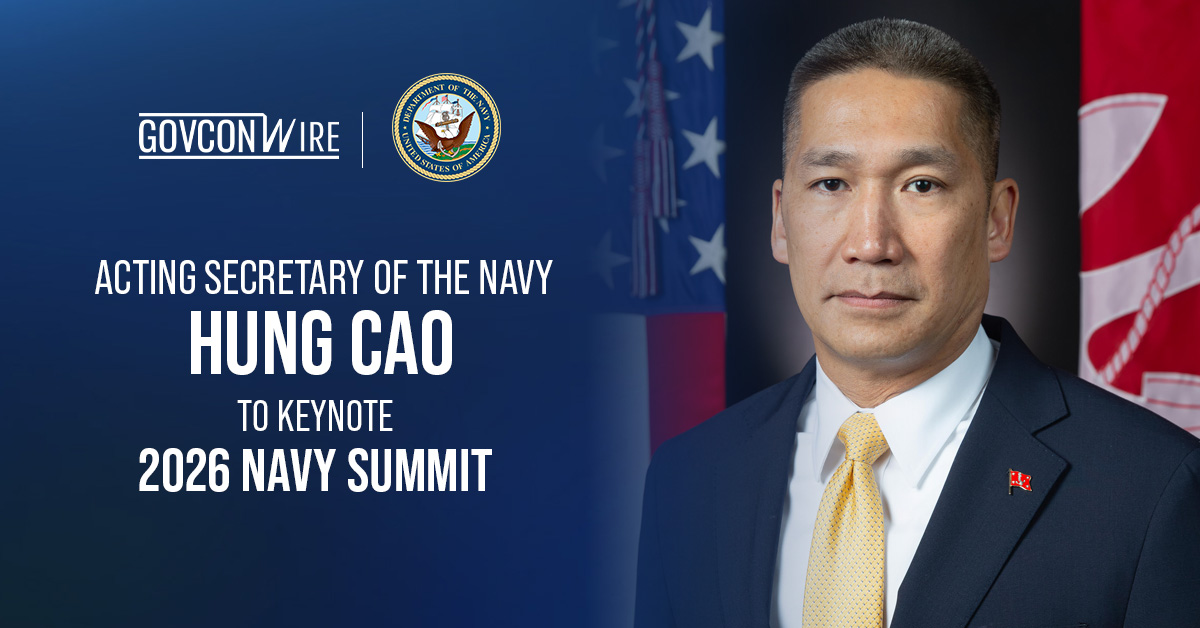 Acting Navy Secretary Hung Cao to Deliver Opening Keynote at 2026 Navy Summit Hung Cao. Acting Navy Secretary Hung Cao will deliver the opening keynote address at the 2026 Navy Summit.