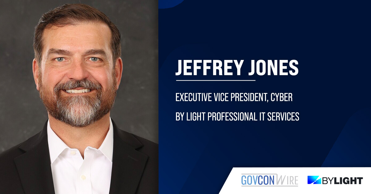 Jeffrey Jones. Jeffrey Jones has been named executive vice president of cyber at By Light.