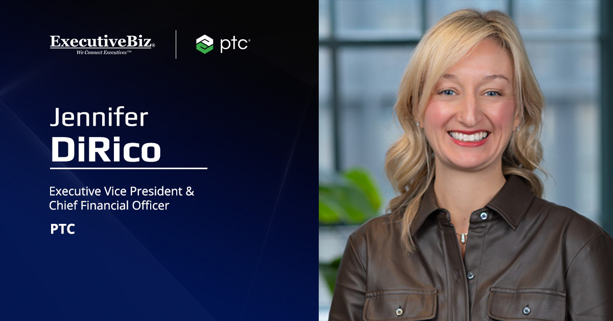 Jennifer DiRico. The former Commvault executive has joined PTC as CFO.