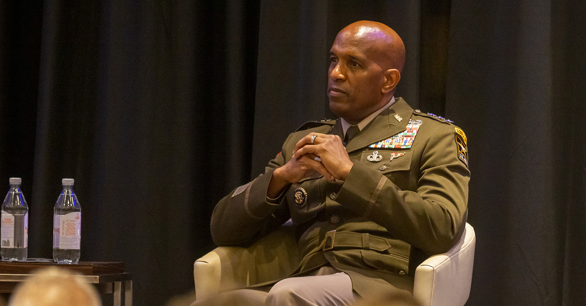 Jeth Rey. The deputy chief of staff G-6 at the Army is a frequent guest of Potomac Officers Club, the nation's leading GovCon events organization.