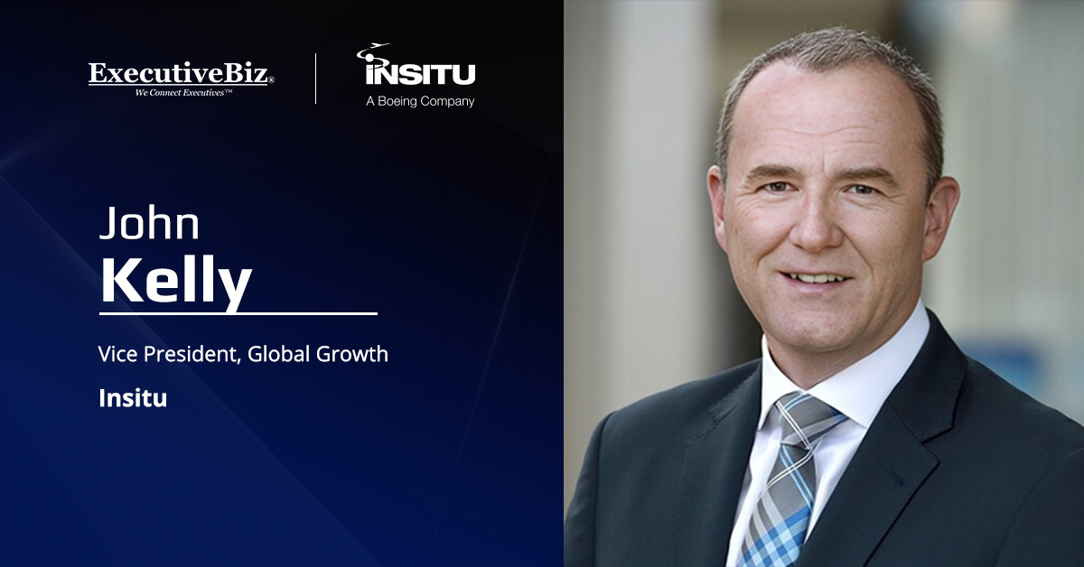 John Kelly. Boeing subsidiary Insitu has named John Kelly VP of global growth.