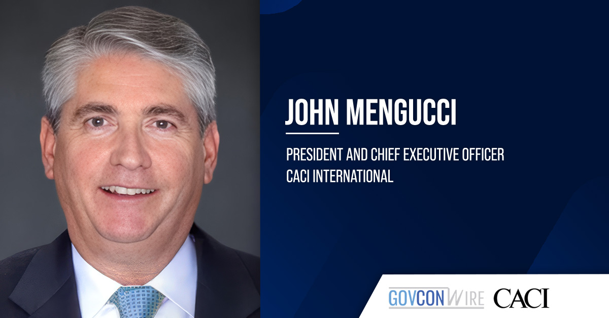 John Mengucci. The CACI CEO commented on the company’s FY 2026 second-quarter results.