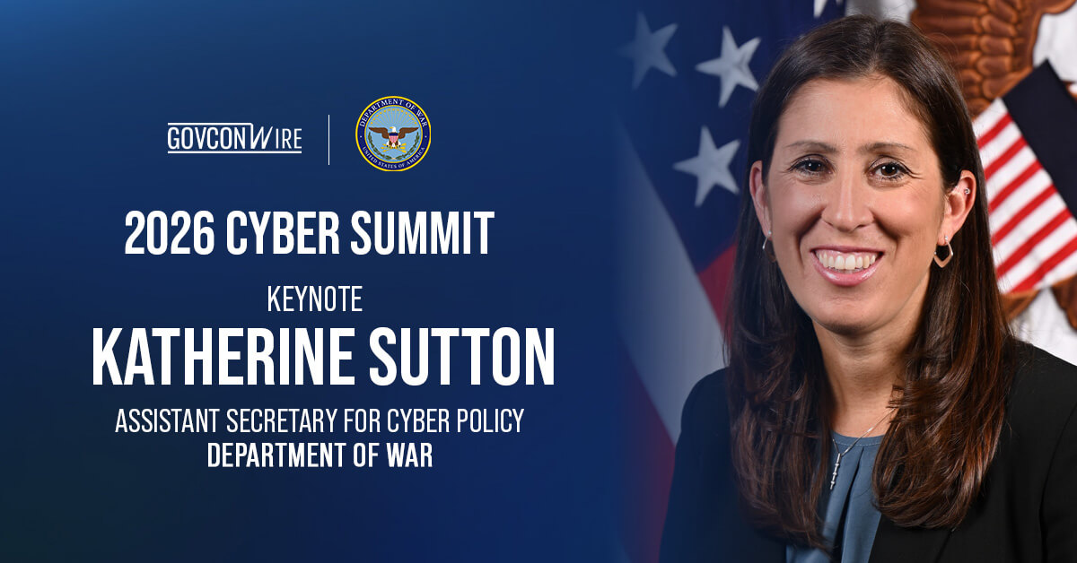 Katherine Sutton. The DOW assistant secretary for cyber policy will give a keynote speech at the 2026 Cyber Summit on May 21