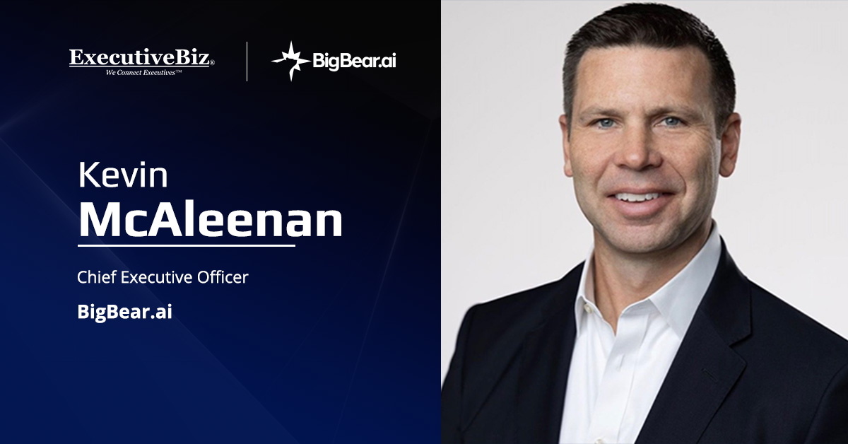 BigBear.ai CEO Kevin McAleenan. BigBear.ai partnered with Tsecond to bring AI-powered edge infrastructure to security sector.