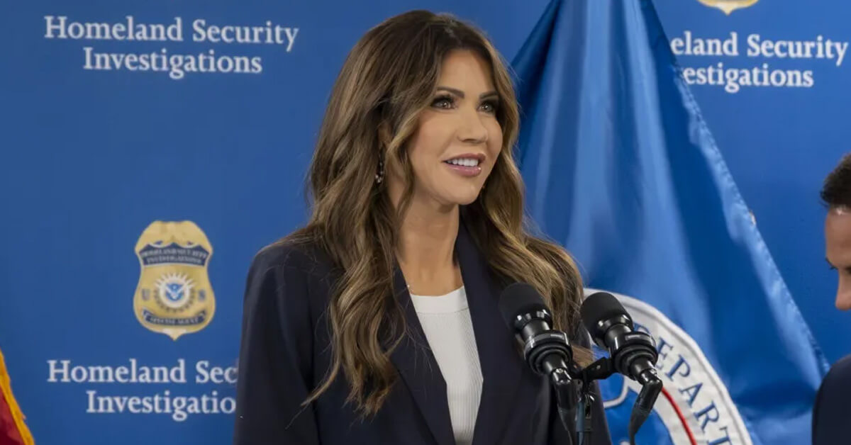 Kristi Noem. The DHS secretary will keynote POC's 2025 Homeland Security Summit on Nov. 12.