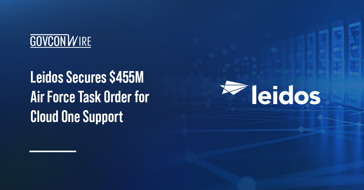 Leidos Secures $455M Air Force Task Order for Cloud One Support Leidos' logo. Leidos secured a new contract from the Air Force for Cloud One