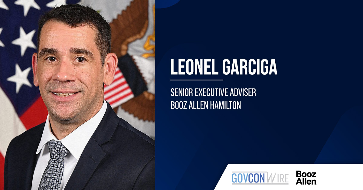 Leonel Garciga Joins Booz Allen as Senior Executive Adviser Leonel Garciga. The former Army CIO has joined Booz Allen Hamilton as a senior executive adviser.
