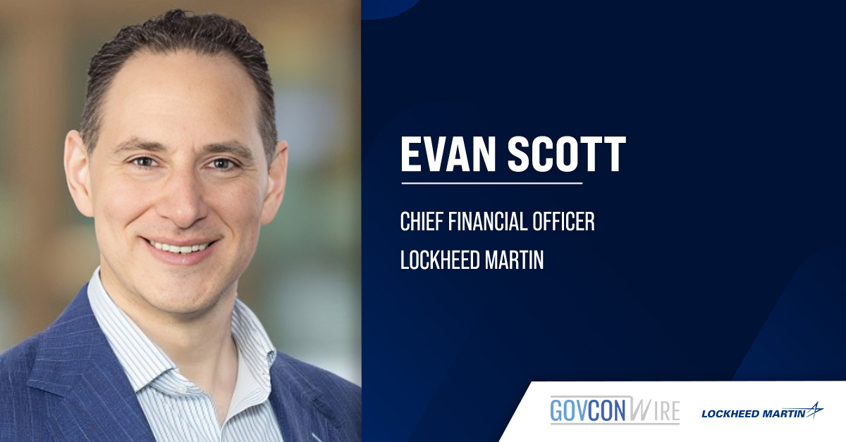 Lockheed Martin Boosts Venture Capital Fund to $1B to Accelerate Defense Innovation Lockheed Martin CFO Evan Scott. Scott commented about Lockheed Martin Ventures' $1 billion capacoty