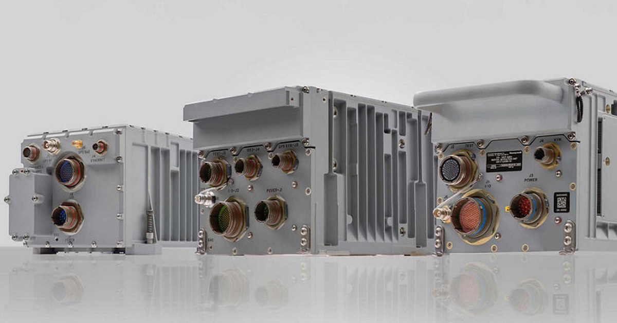 Honeywell's FALCN M-Code Global Positioning System (GPS) International Navigation System (EGI).