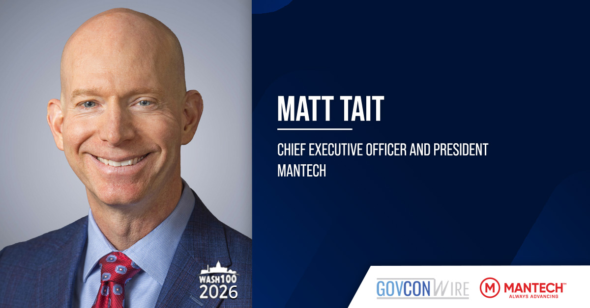 Matt Tait. The MANTECH CEO commented on a U.S. intelligence community cyber support contract award.