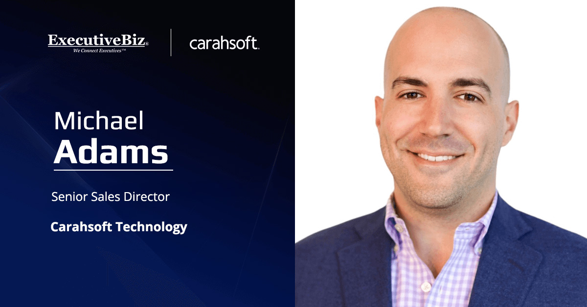 Michael Adams. The senior sales director at Carahsoft commented on the partnership with Credo AI.