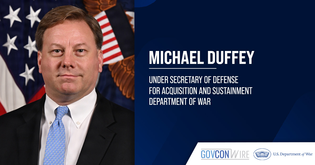 Acquisition Under Secretary Michael Duffey to Keynote 2026 Defense R&D Summit Michael Duffey. Pentagon's top acquisition official is set to deliver keynote speech at Jan. 2026 Potomac Officers Club event