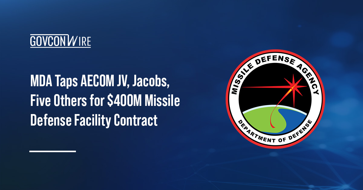 Missile Defense Agency logo. MDA announced the awardees of its $400M AE services IDC