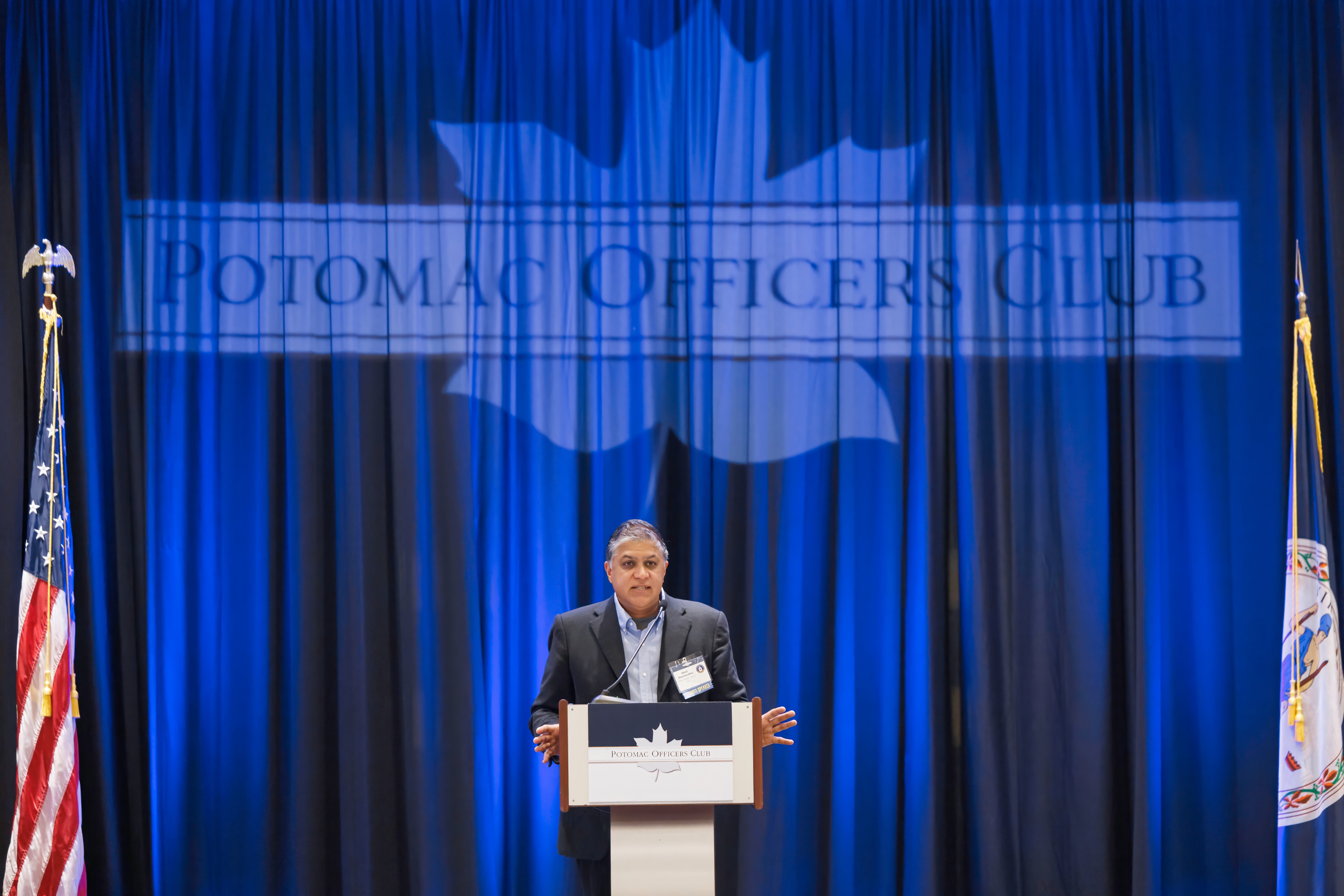Nand Mulchandani. The former CIA official spoke as a keynote at Potomac Officers Club's 2024 Intel Summit.