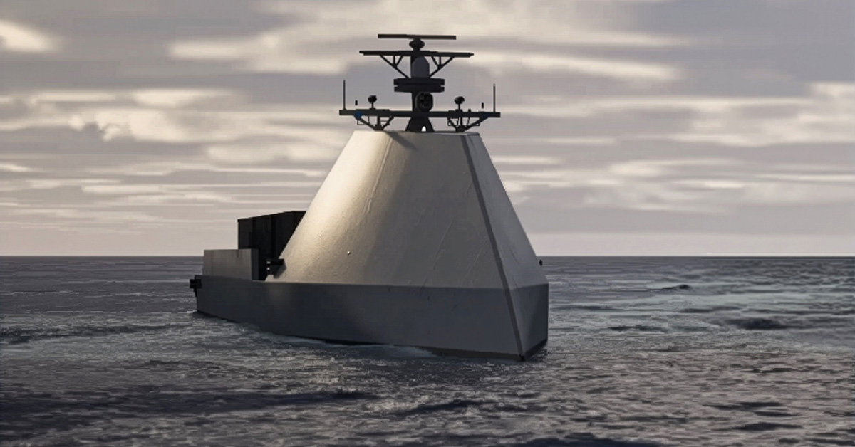 hii-romulus-navy-musv-autonomy-usmc Romulus. Artist's illustration of HII's Romulus offering for the Navy's MUSV program.