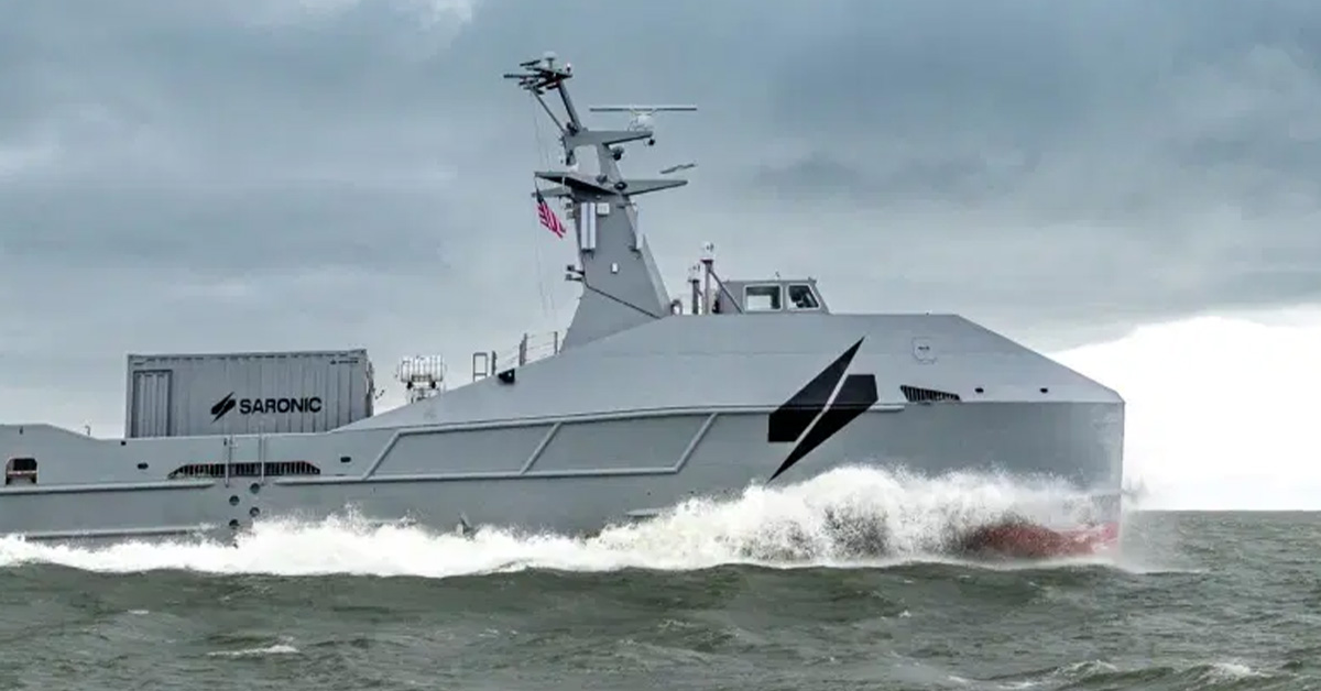 saronic-marauder-navy-musv-autonomy-unmanned-systems Marauder. Marauder is Saronic's offering for the Navy's MUSV program.