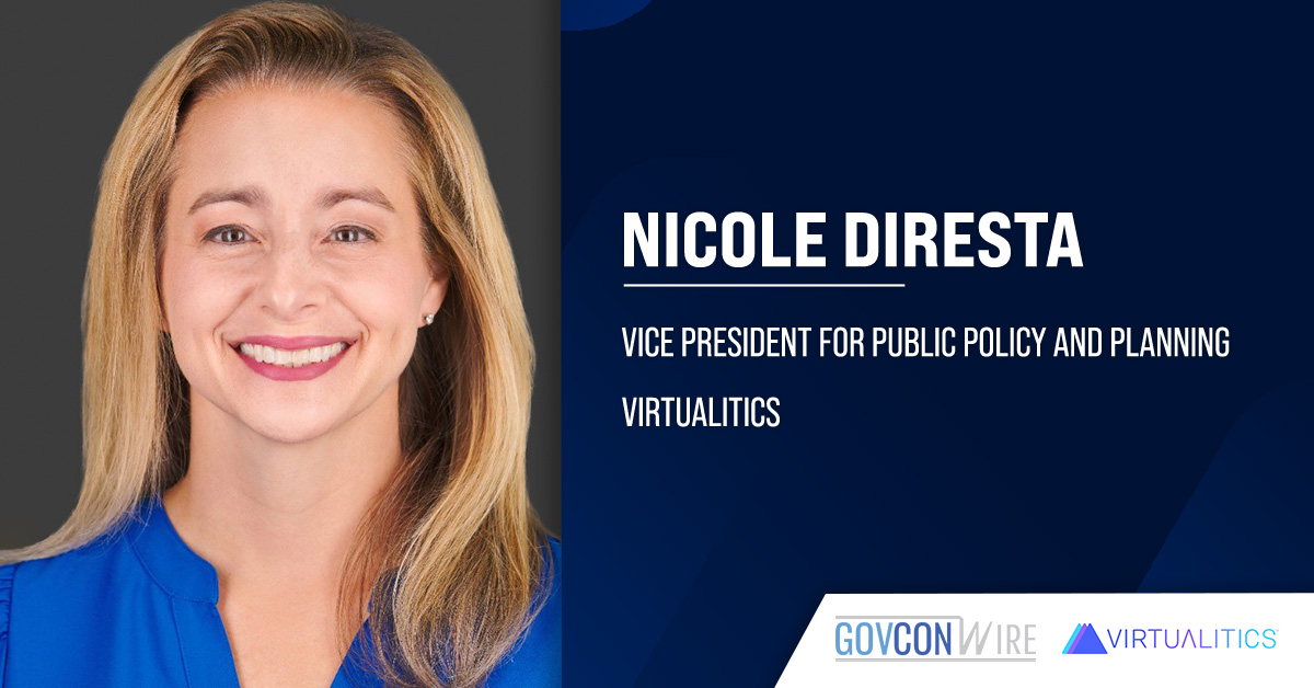 Virtualitics VP Nicole Diresta. Nicole Diresta has been appointed VP for public policy and planning at Virtualitics.