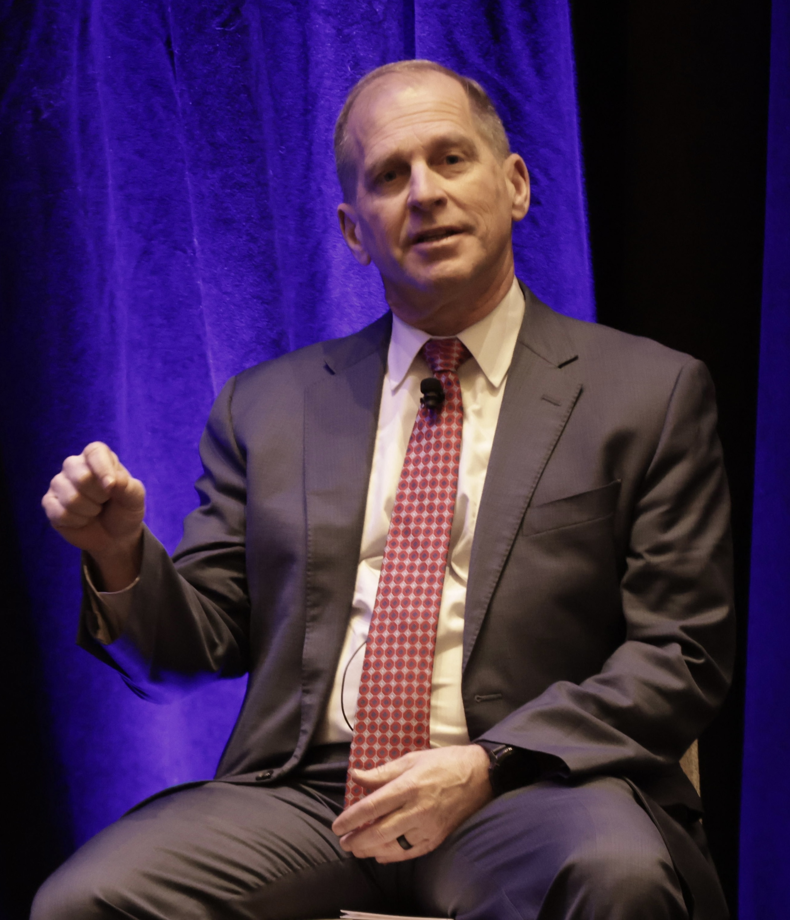 Otis Winkler. The Kratos Defense & Security Solutions executive speaks on a GovCon conference panel.