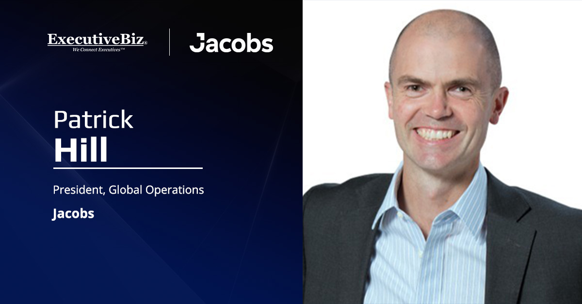 Patrick Hill, president of global operations at Jacobs. Hill commented on Jacobs' partnership with PsiQuantum