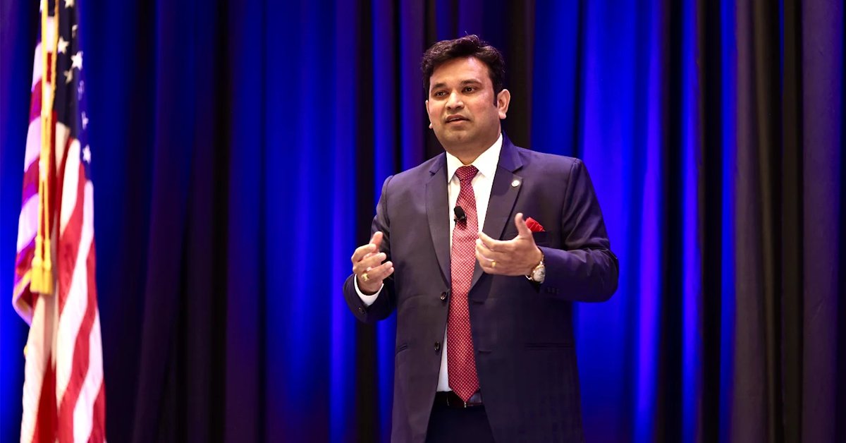 Pavan Pidugu. The DOT CDIO delivered a keynote address at POC's Digital Transformation Summit.