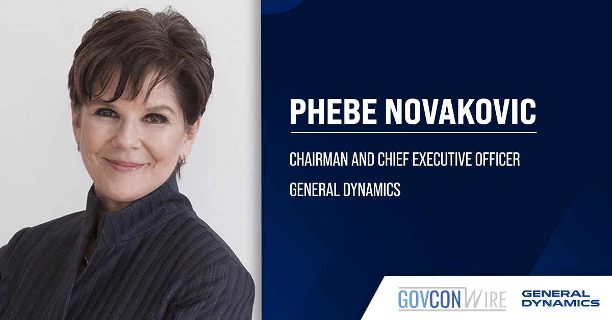 Phebe Novakovic, chair and CEO of General Dynamics. Novakovic discussed General Dynamics' Q4 and FY 25 financial performance