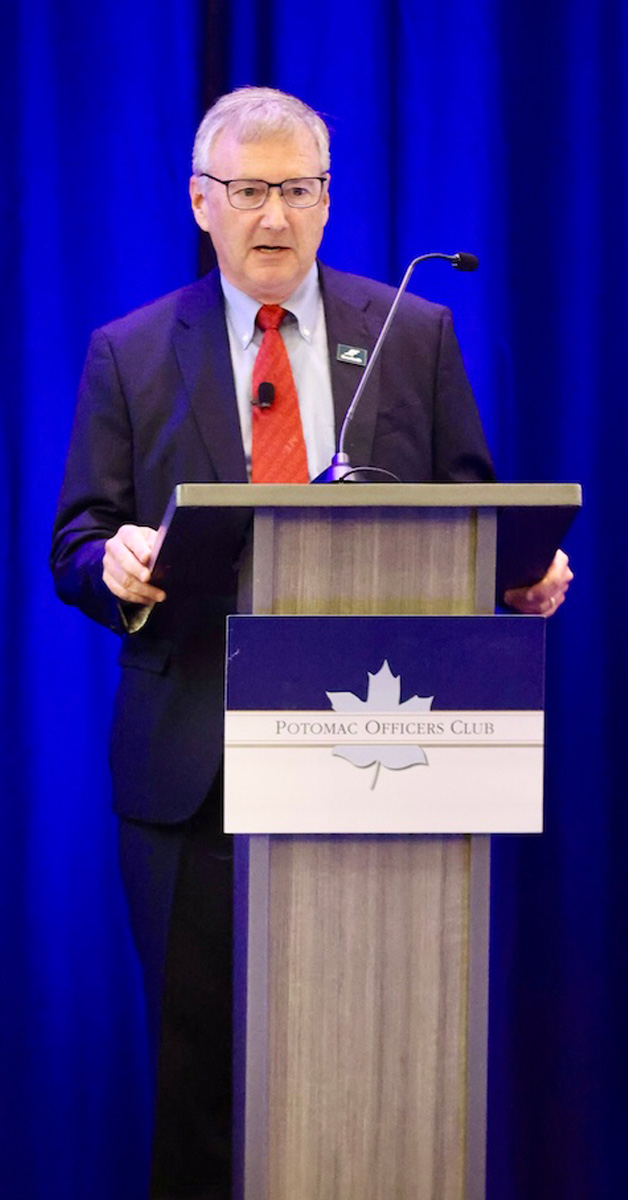 Mark Maglin. The Everforth ECS executive moderated a panel at Potomac Officers Club's 2026 Cyber Summit.