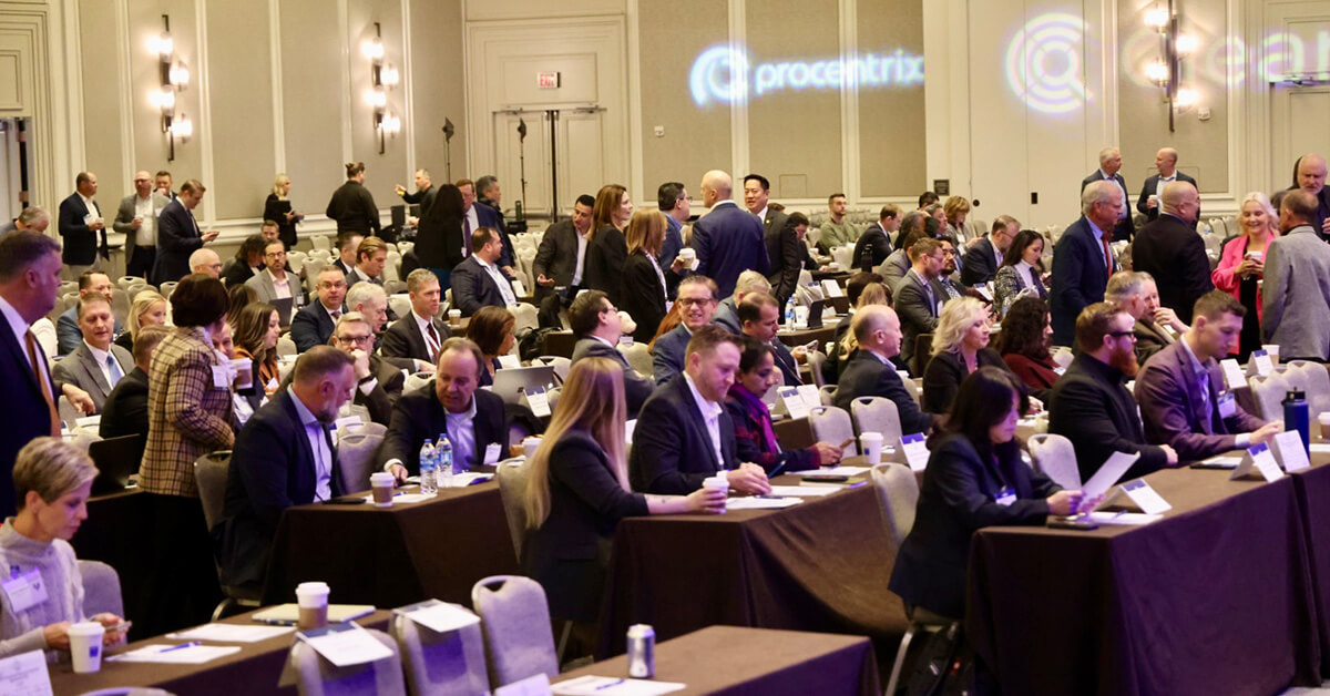 GovCon industry audience at Potomac Officers Club event