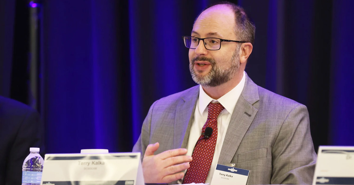Terry Kalka. The Department of War Cyber Crime Center official addressed Potomac Officers Club's 2026 Cyber Summit.