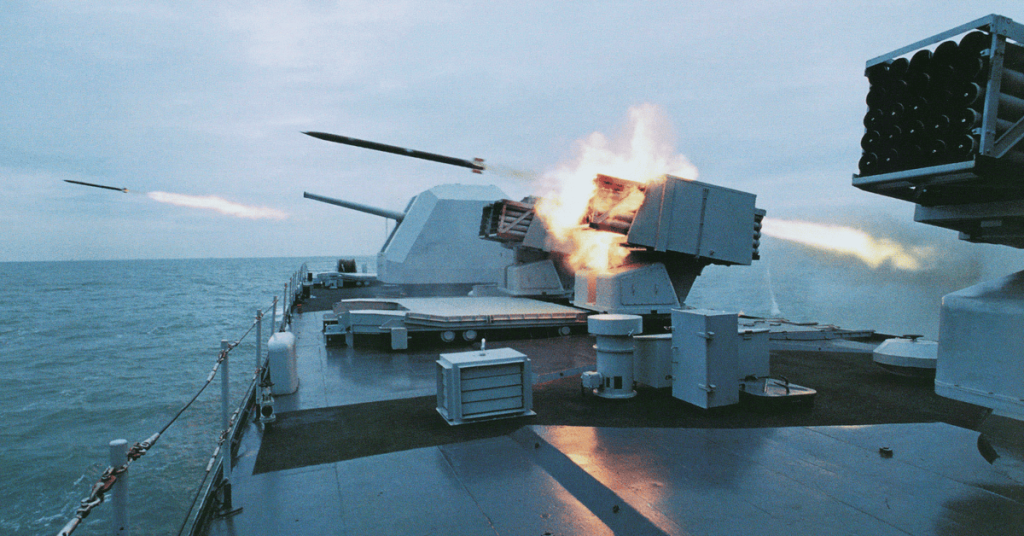 Railgun firing. The weapon was retired from U.S. Navy usage in 2021 but is being revived in 2026.