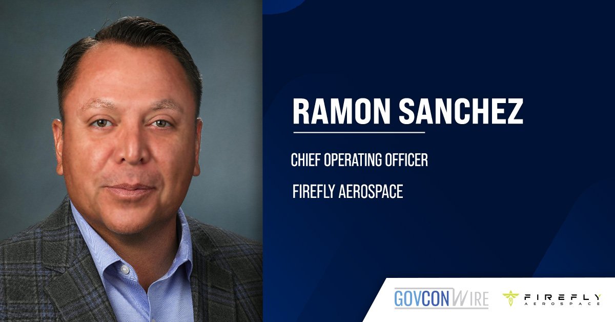 Firefly Aerospace Appoints Boeing Veteran Ramon Sanchez as Chief Operating Officer Ramon Sanchez, chief operating officer at Firefly Aerospace. Sanchez joined Firefly Aerospace after 12 years at Boeing